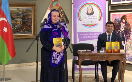 Gənc qazi şairin kitab təqdimatı keçirilib