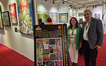 Azərbaycan rəssamlarının əsərləri - Ankarada beynəlxalq sərgidə
