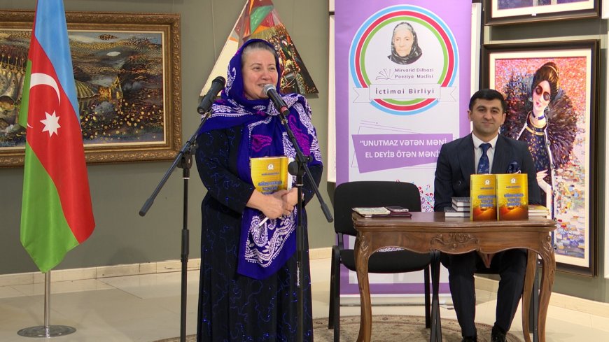 Gənc qazi şairin kitab təqdimatı keçirilib