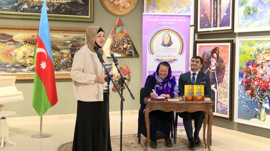 Gənc qazi şairin kitab təqdimatı keçirilib