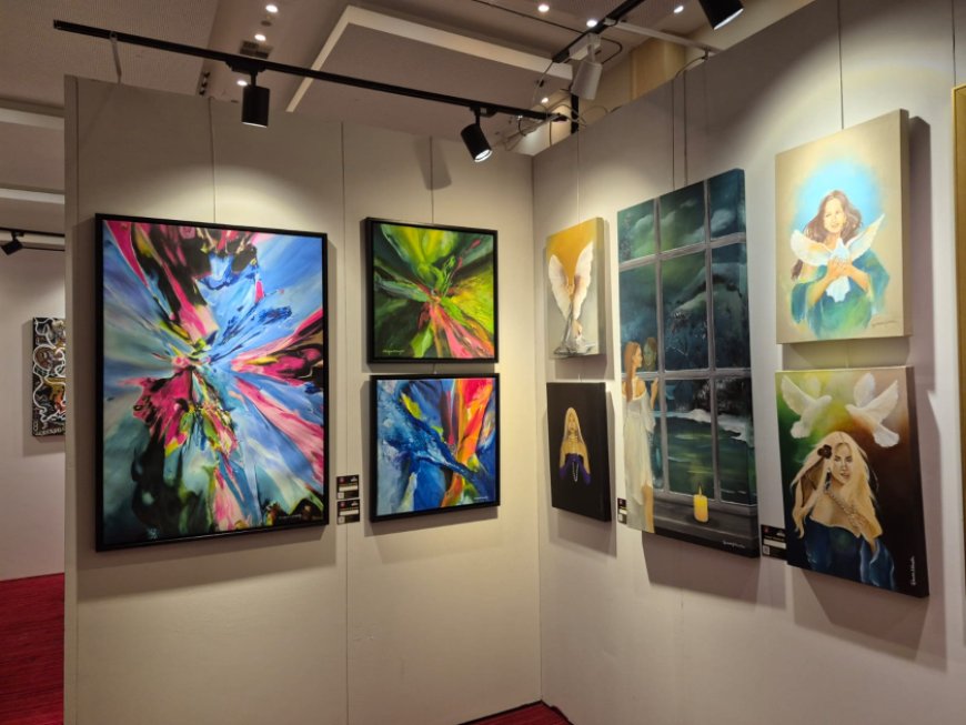 Azərbaycan rəssamlarının əsərləri - Ankarada beynəlxalq sərgidə