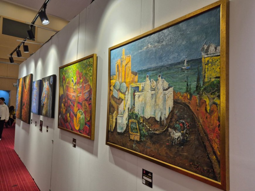 Azərbaycan rəssamlarının əsərləri - Ankarada beynəlxalq sərgidə
