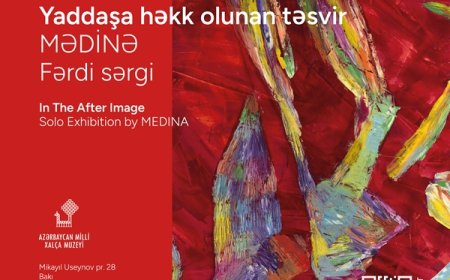 Multidissiplinar rəssam Mədinənin fərdi sərgisi açılacaq