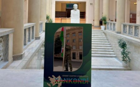 Əməkdar jurnalistin “Xankəndi” adlı kitabı çap olunub