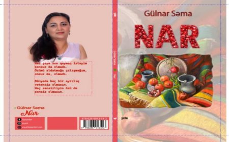 Türkiyədə Gülnar Səmanın kitabı çap olundu