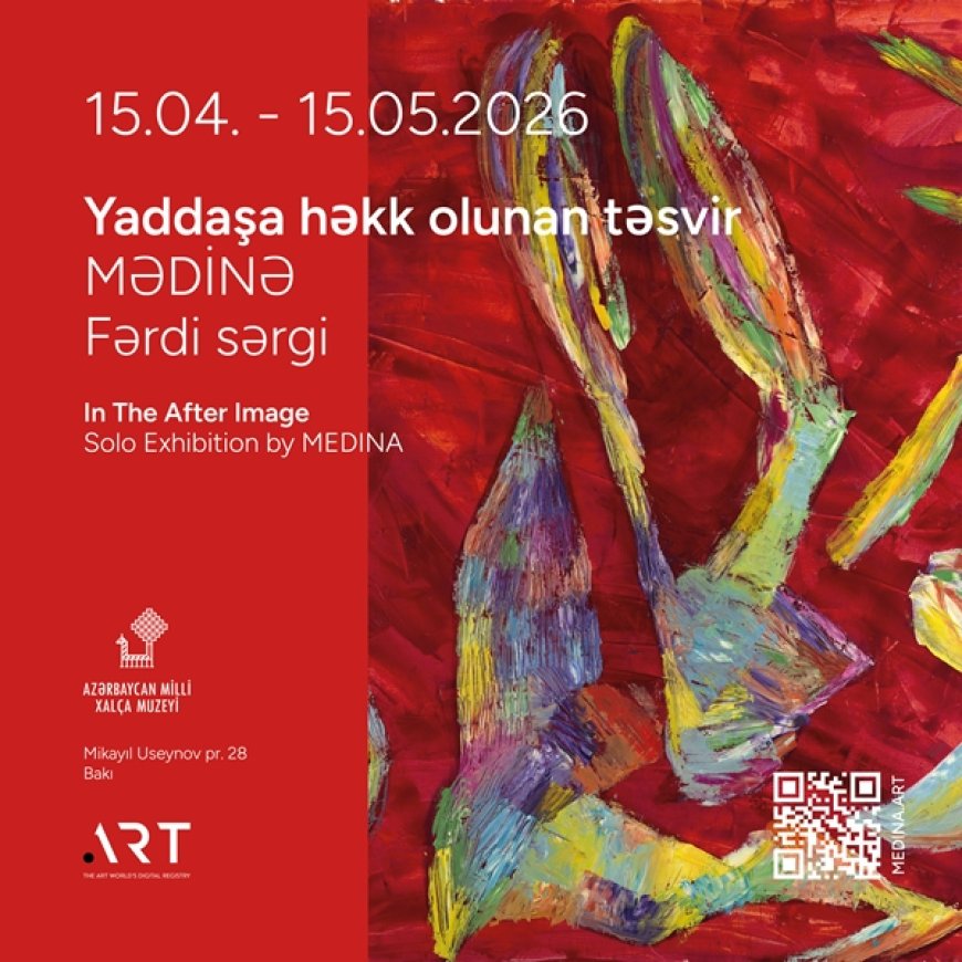 Multidissiplinar rəssam Mədinənin fərdi sərgisi açılacaq