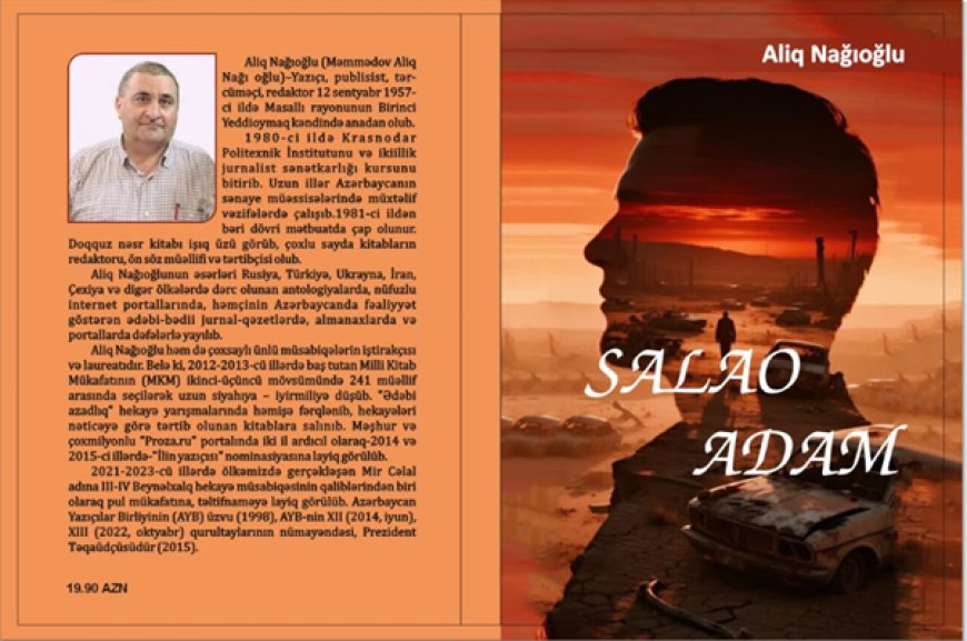 Yazıçının “Salao adam”ı çap olundu