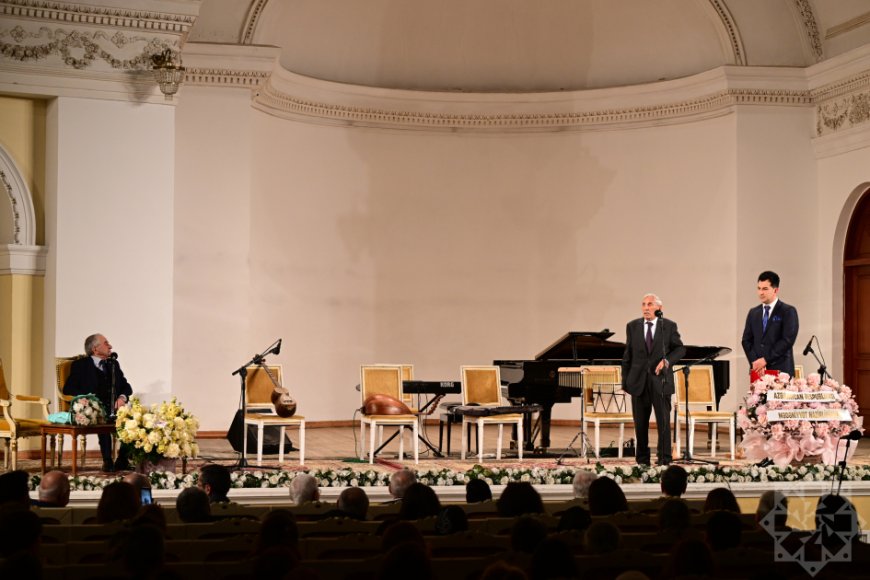 Seyran Səxavətin 80 illiyinə ithaf edilmiş gecə təşkil edilib