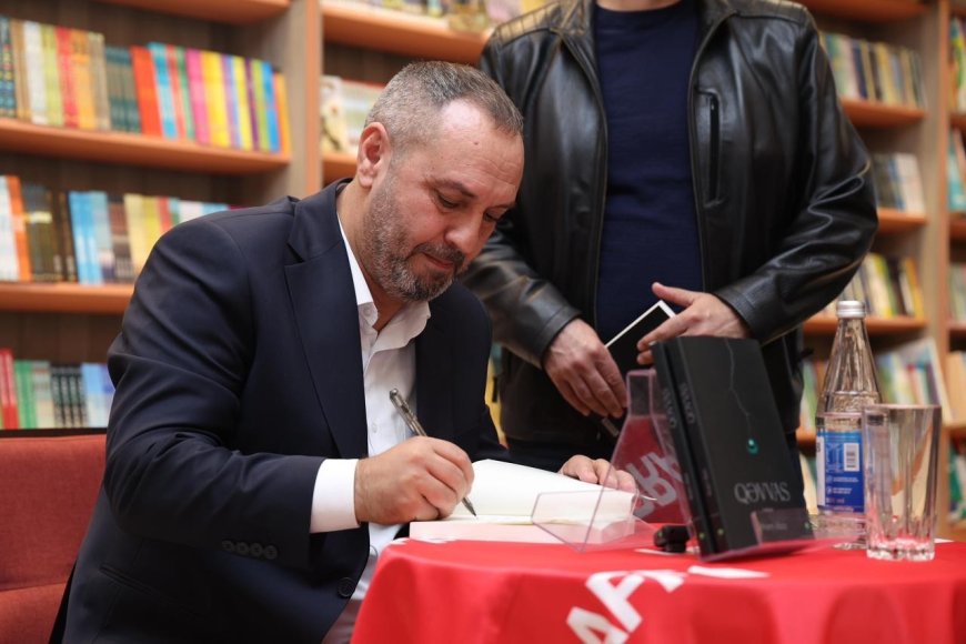 “Qəvvas” romanının təqdimatı oldu