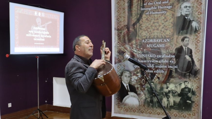 Yubilyar aşıqların sənət yoluna həsr olunan elmi seminar keçirilib