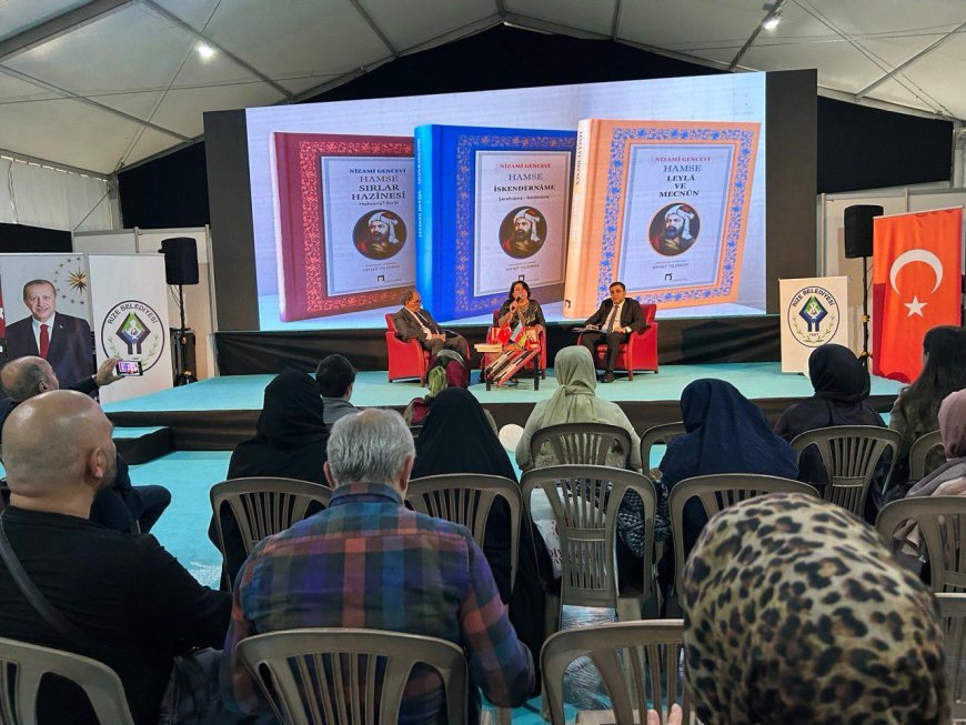 Türkiyədə Nizami Gəncəvinin türk dilində əsərləri təqdim edilib