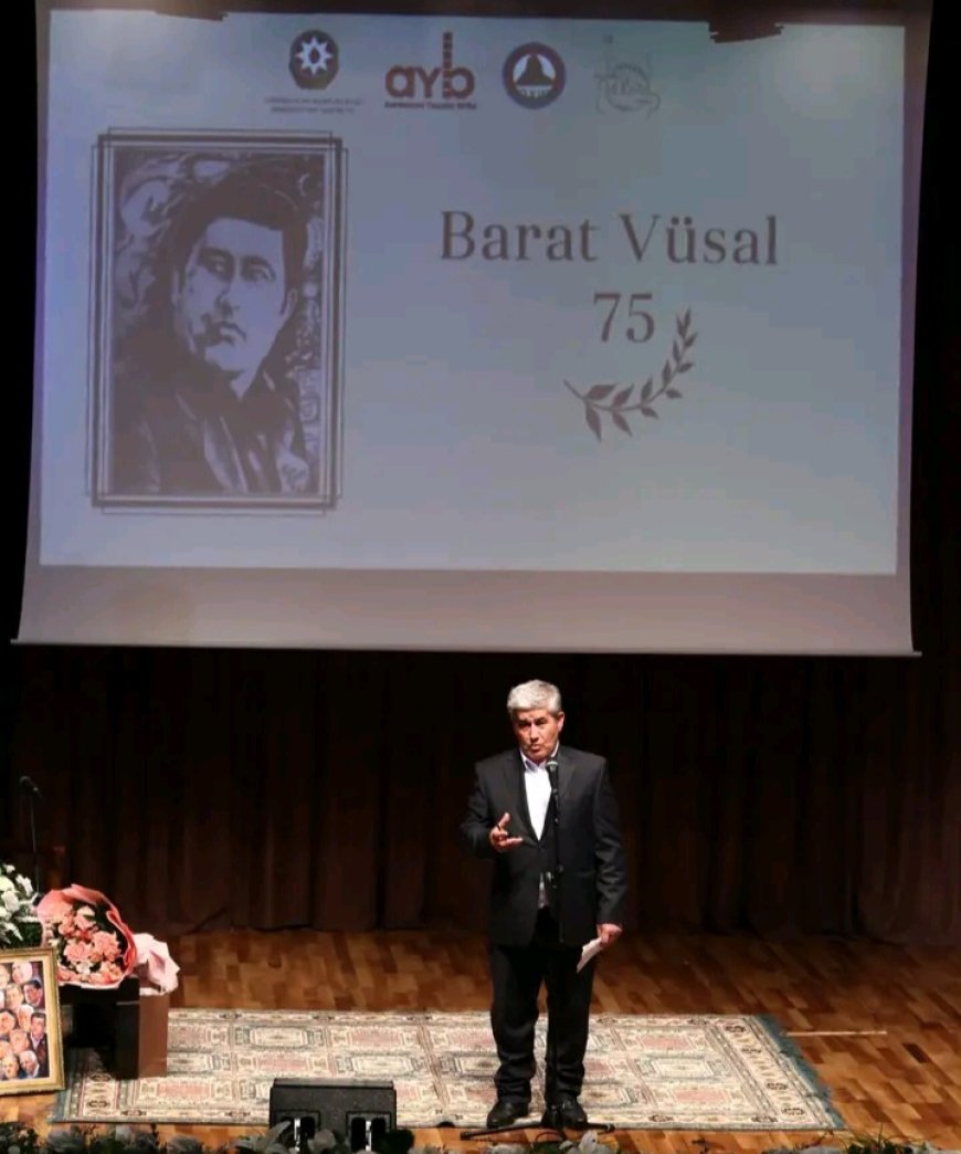 Barat Vüsalın 75 illik yubileyi keçirildi