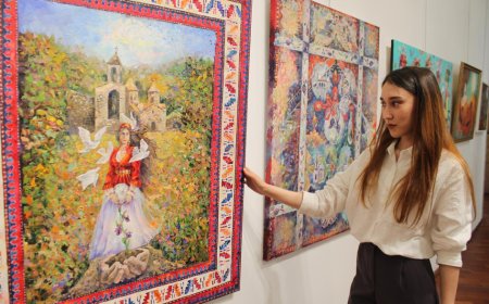İzmirdə çağdaş Azərbaycan rəssamlarının sərgisi açılıb