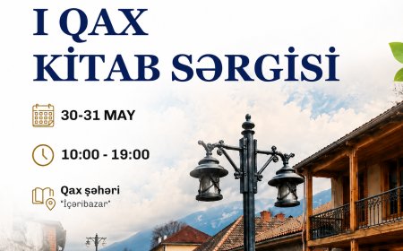 Qaxda kitab sərgisi keçiriləcək