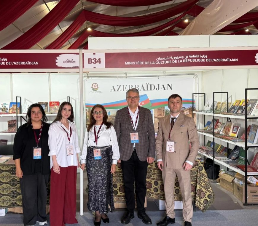 Azərbaycan Rabat Beynəlxalq Kitab Sərgisində iştirak edir