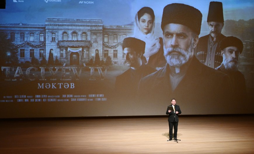 “Tağıyev: Məktəb” bədii filminin təqdimatı olub