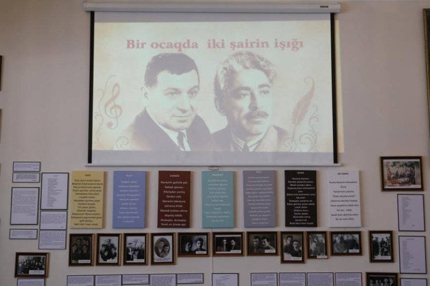 “Bir ocaqda iki şairin işığı” adlı anım tədbiri keçirilib