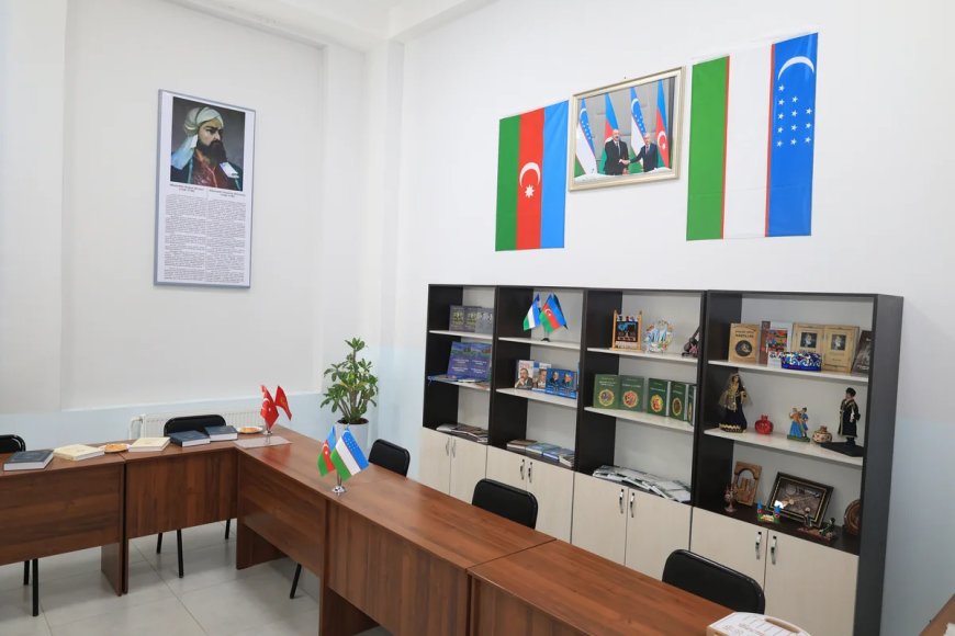 Daşkənd Oriental Universitetində Xaqani Şirvani auditoriyası açılıb