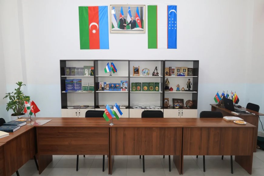 Daşkənd Oriental Universitetində Xaqani Şirvani auditoriyası açılıb