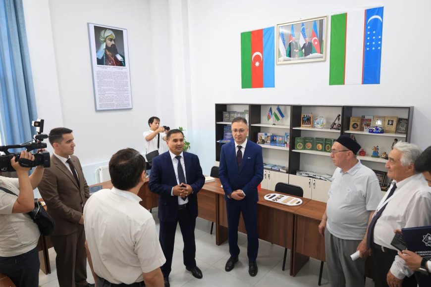 Daşkənd Oriental Universitetində Xaqani Şirvani auditoriyası açılıb