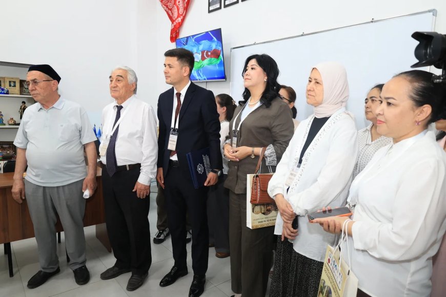 Daşkənd Oriental Universitetində Xaqani Şirvani auditoriyası açılıb