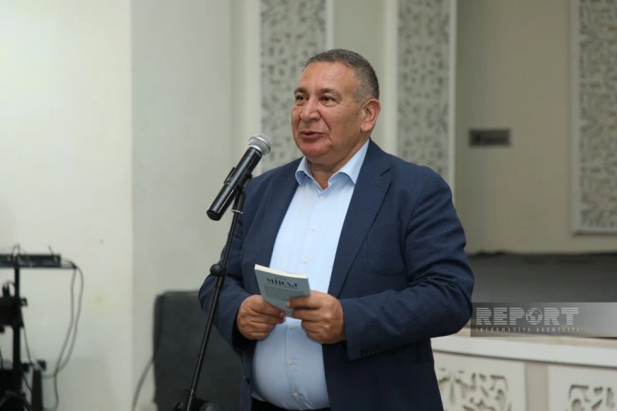 Nihat Pirin ilk kitabının təqdimatı keçirildi