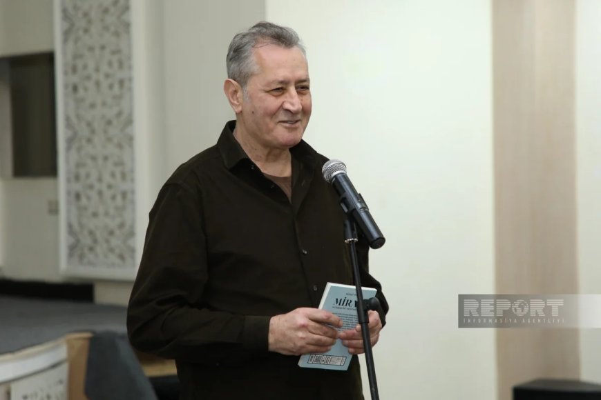 Nihat Pirin ilk kitabının təqdimatı keçirildi
