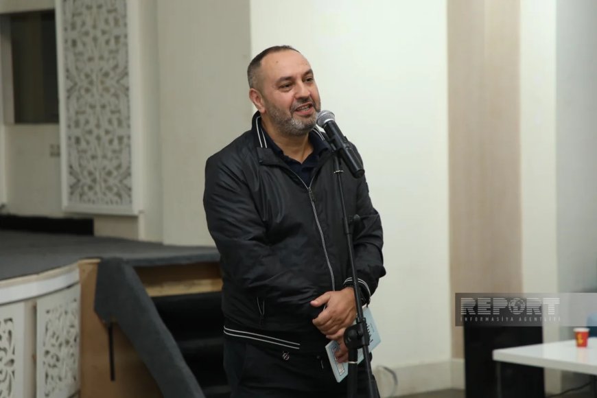 Nihat Pirin ilk kitabının təqdimatı keçirildi