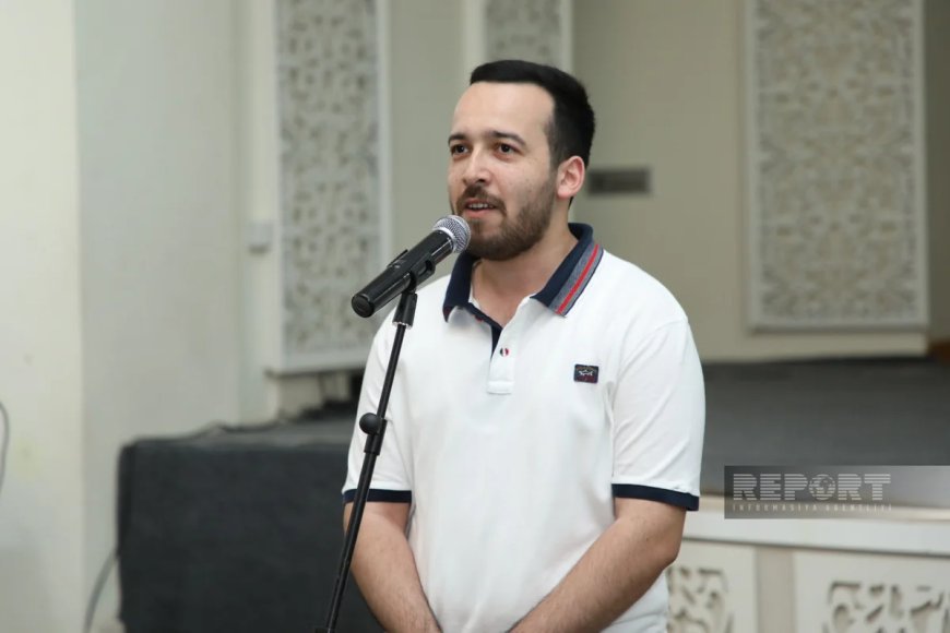 Nihat Pirin ilk kitabının təqdimatı keçirildi