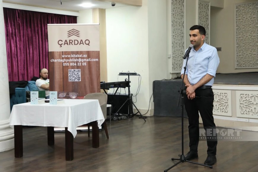 Nihat Pirin ilk kitabının təqdimatı keçirildi
