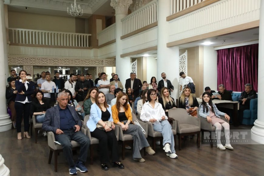 Nihat Pirin ilk kitabının təqdimatı keçirildi