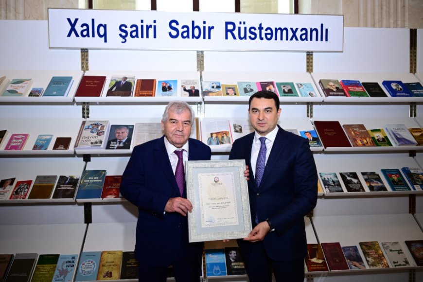 Sabir Rüstəmxanlının 80 illik yubileyi qeyd olunub