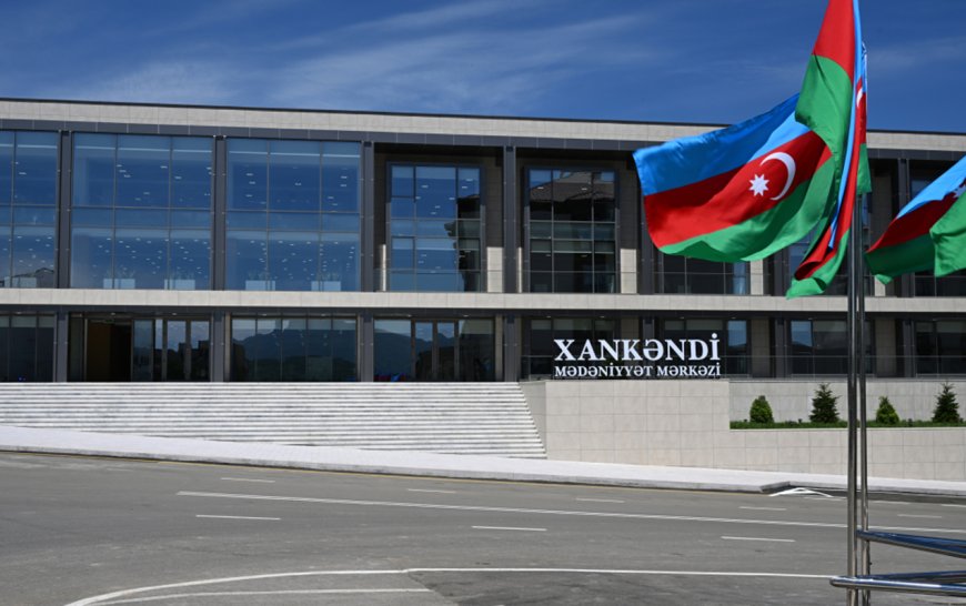 Xankəndi Mədəniyyət Mərkəzinin açılışı olub