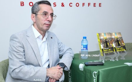Qulu Ağsəsin “Saat 6-nı gözləyirəm” kitabının təqdimat mərasimi keçirilib