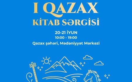 Qazaxda kitab sərgisi keçiriləcək