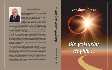 İbrahim İlyaslının yeni kitabı çap olundu