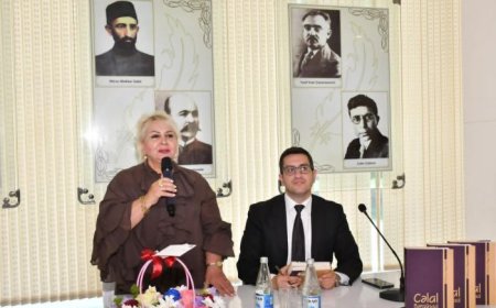 Lütviyyə Əsgərzadənin “Cəlal Bərgüşad” kitabının təqdimatı keçirilib