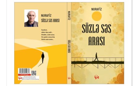 Şair Nurafizin yeni poetik toplusu işıq üzü gördü