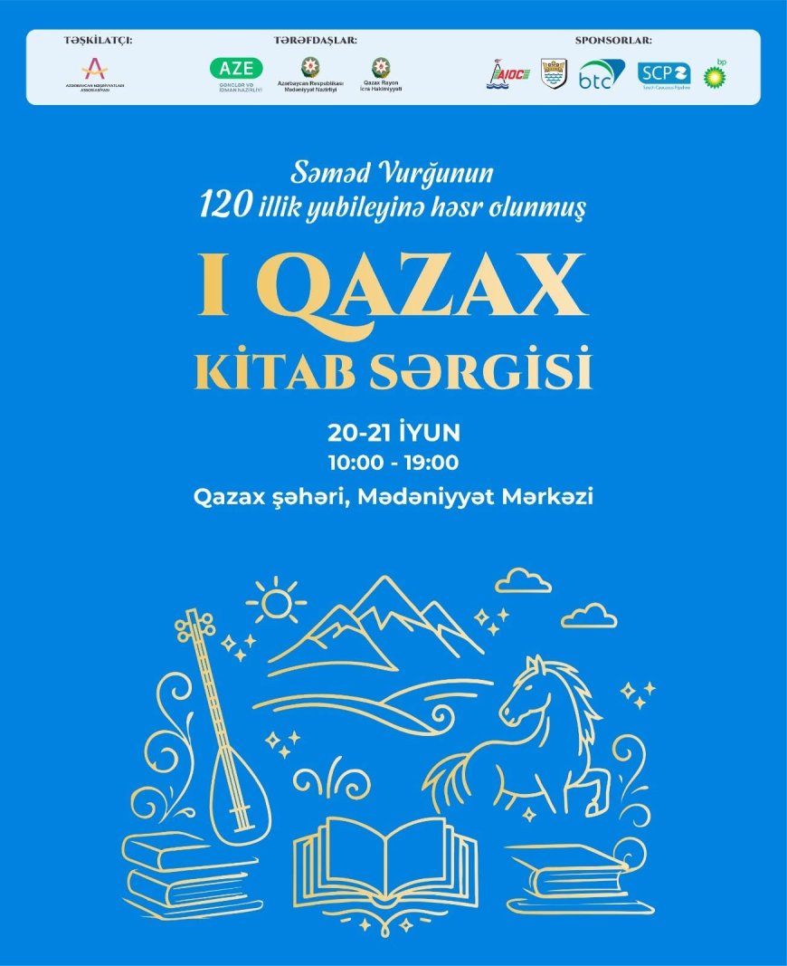 Qazaxda kitab sərgisi keçiriləcək