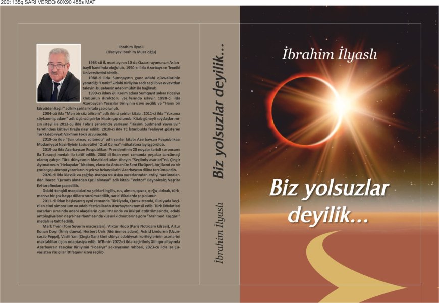 İbrahim İlyaslının yeni kitabı çap olundu