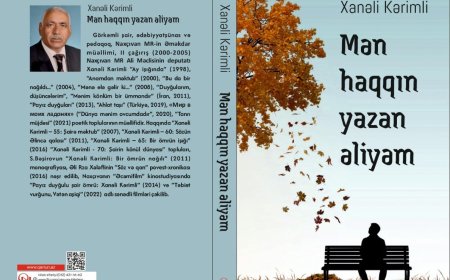 Xanəli Kərimlinin yeni kitabı işıq üzü gördü