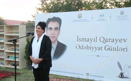 Goranboyda yazıçı İsmayıl Qarayevə həsr olunan tədbir keçirilib