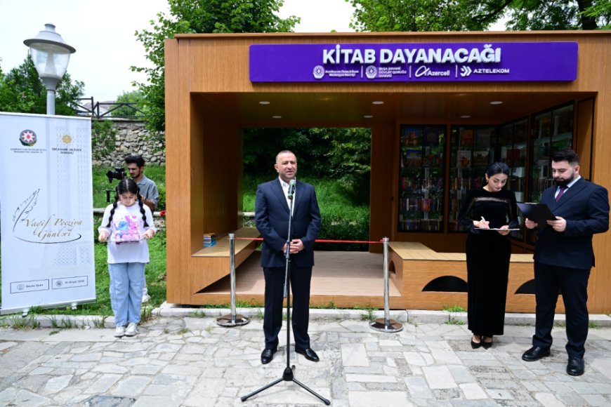 Şuşada ilk açıq hava kitabxanası istifadəyə verilib