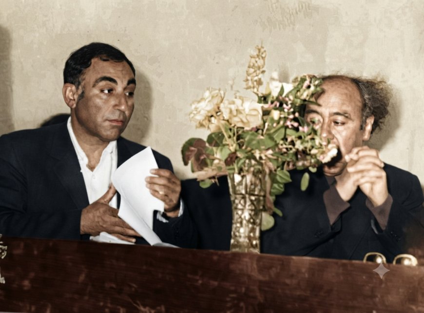 İmamverdi Əbilov Əliağa Kürçaylı dostluğu - Etibar Əbilov