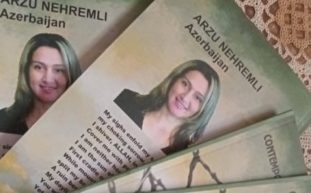 Arzu Nehrəmlinin poetik toplusu ingilis dilində