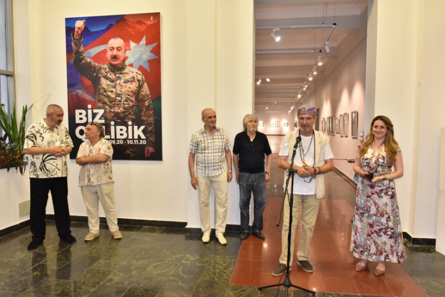 Rəssam və şair Nazim Şahın sərgisi açılıb