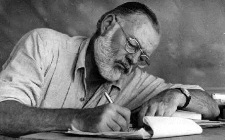 Yazıçı işi - Ernest Heminqueyin essesi