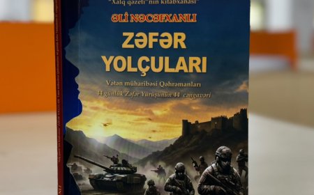 Əməkdar jurnalist Əli Nəcəfxanlının yeni kitabı çap olunub