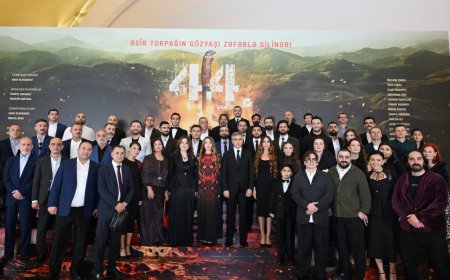 “44” bədii filminin premyerası olub