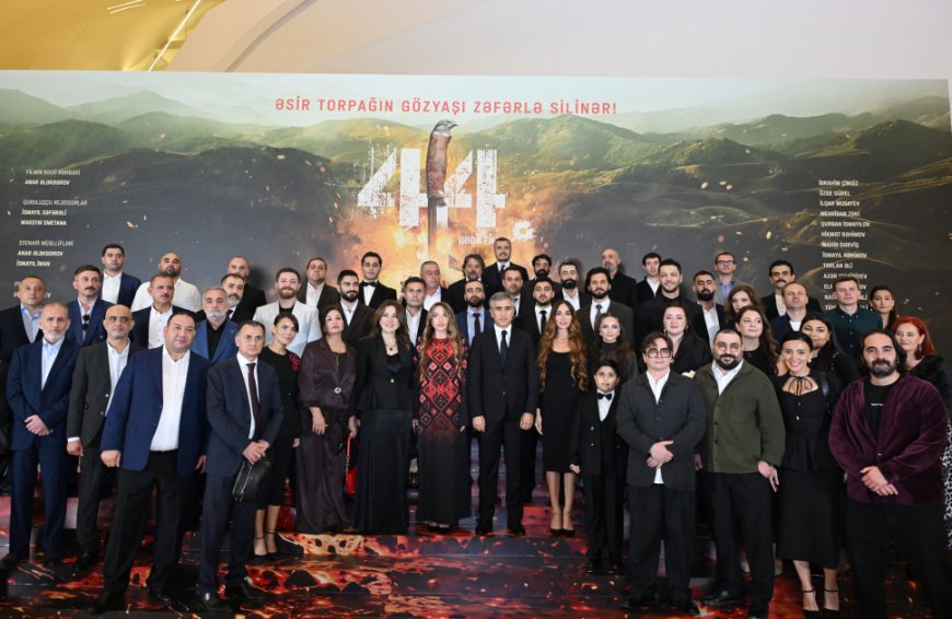“44” bədii filminin premyerası olub
